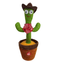 Încărcați imaginea în vizualizatorul Galeriei, Jucărie Interactivă Cactus Dansator și Vorbitor
