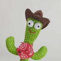 Încărcați imaginea în vizualizatorul Galeriei, 1+1 CADOU - Jucărie Interactivă Cactus Dansator și Vorbitor
