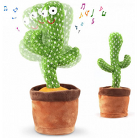 Încărcați imaginea în vizualizatorul Galeriei, Jucărie Interactivă Cactus Dansator și Vorbitor

