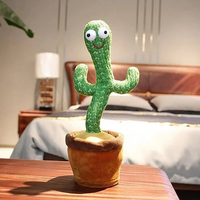 Încărcați imaginea în vizualizatorul Galeriei, Jucărie Interactivă Cactus Dansator și Vorbitor
