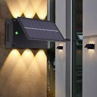 Încărcați imaginea în vizualizatorul Galeriei, Lampa solara cu 6 LED, lumina calda, bidirectionala
