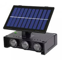 Încărcați imaginea în vizualizatorul Galeriei, Lampa solara cu 6 LED, lumina calda, bidirectionala
