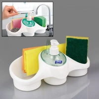 Încărcați imaginea în vizualizatorul Galeriei, Tigaie electrica 26cm, inteligenta, multifunctionala 3L + Dispenser detergent vase cu suport pentru burete CADOU
