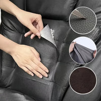 Încărcați imaginea în vizualizatorul Galeriei, Folie din piele ecologica, autoadeziva, pentru reparatie canapea, scaun, interior autoturism 75 x 250 cm

