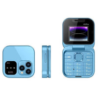 Încărcați imaginea în vizualizatorul Galeriei, Telefon pliabil i16Pro, Copii, Inregistrare Apel, FM, Dual SIM
