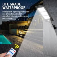 Încărcați imaginea în vizualizatorul Galeriei, Lampa Solara SL-180 SMD, IP65, Prindere Inclusa, Telecomanda, 180LED, Senzor PIR 120°
