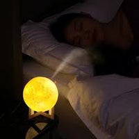 Încărcați imaginea în vizualizatorul Galeriei, Lampa de veghe cu umidificator, Luna DEKA Moon 3D, 880 ml

