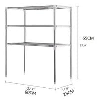 Încărcați imaginea în vizualizatorul Galeriei, ETAJERA 3 RAFTURI MULTIFUNCTIONAL 65 X 60 X 25 CM
