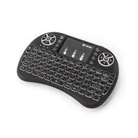 Încărcați imaginea în vizualizatorul Galeriei, Mini tastatura wireless, cu touchpad, iluminata LED pentru PC, Laptop, Tableta, Xbox, Smart TV, Play Station, Raza 10m
