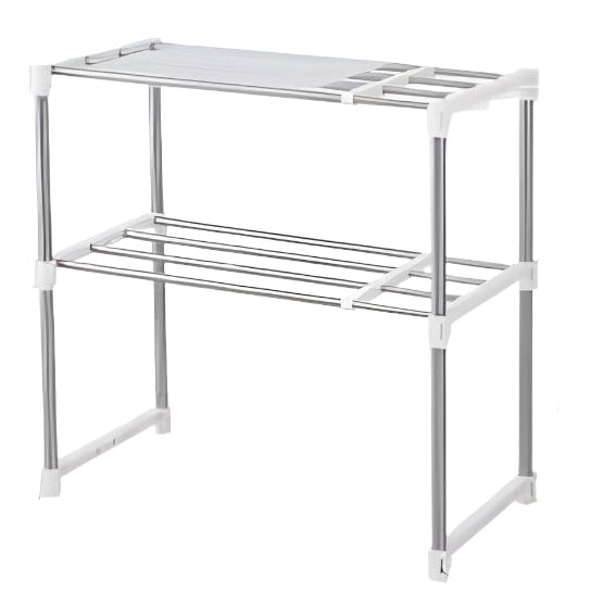 Etajera cu rafturi extensibile, 49-85 cm, l 30.5 x H 60.6 cm
