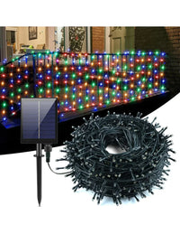 Încărcați imaginea în vizualizatorul Galeriei, Instalatie cu incarcare solara, 500 LED, 50 metri, 12-14 ore de functionare
