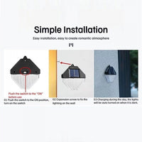 Încărcați imaginea în vizualizatorul Galeriei, Lampa Solara Exterior LED Dimensiuni 11x10 cm
