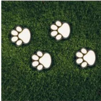 Încărcați imaginea în vizualizatorul Galeriei, Set 4 Lampi Solare Paw Print Light
