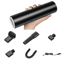 Încărcați imaginea în vizualizatorul Galeriei, Aspirator Auto Portabil, cu Acesorii, 120 W, 7000 Pa, Negru
