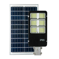 Încărcați imaginea în vizualizatorul Galeriei, Lampa Incarcare Solara Jortan 100W/200W, Telecomanda, Picior Metalic, Senzor de Miscare
