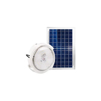 Încărcați imaginea în vizualizatorul Galeriei, Plafoniera solara 100W Jortan, 108 LED, cu senzor de amurg incorporat si telecomanda + Lampa solara cu 100 LED CADOU
