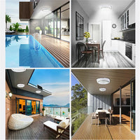 Încărcați imaginea în vizualizatorul Galeriei, Plafoniera solara 60W Jortan, 74 LED, cu senzor de amurg incorporat si telecomanda + Lampa solara cu 100 LED CADOU
