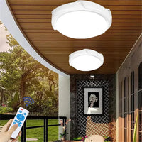 Încărcați imaginea în vizualizatorul Galeriei, Plafoniera solara 100W Jortan, 108 LED, cu senzor de amurg incorporat si telecomanda + Lampa solara cu 100 LED CADOU
