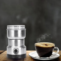 Încărcați imaginea în vizualizatorul Galeriei, Tocator electric, vas din inox , capacitate 2 litri + Rasnita electrica pentru cafea si alte alimente
