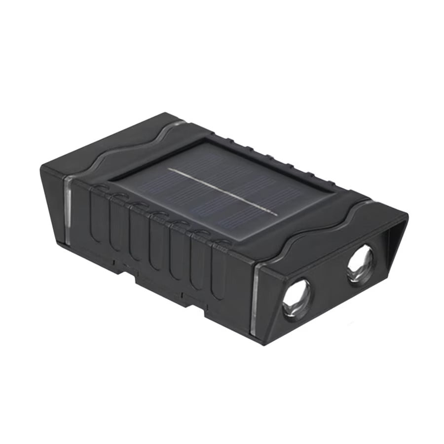 Set 4 x Lampa Solara LED arhitecturala, ambientala, aplica pentru perete, tavan sau podea, cu lumina calda