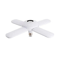 Încărcați imaginea în vizualizatorul Galeriei, Bec cu 4 brate cu lumina multicolora, cu functie muzicala prin bluetooth, telecomanda inclusa
