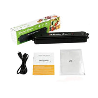 Încărcați imaginea în vizualizatorul Galeriei, Aparat de sigilat si vidat Vacuum Sealer S, 90W, 5 pungi incluse + Set 4 suporti anti-zgomot și anti vibratii pentru mașina de spălat
