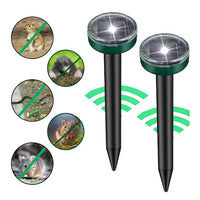 Încărcați imaginea în vizualizatorul Galeriei, Set 4 x Aparat Cu Incarcare Solara Anti Daunatori, Pentru Cartite, Gradina, Cu Tarus, Verde
