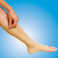 Încărcați imaginea în vizualizatorul Galeriei, 1 + 1 GRATIS - Sosete cu efect compresiv ZIP SOX, ajuta la circulatia sanguina in picioare
