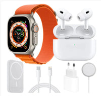 Încărcați imaginea în vizualizatorul Galeriei, SmartWatch X8 Unique Combination,Android/Ios, silicon, portocaliu, 10 inch
