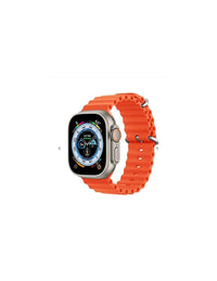 Încărcați imaginea în vizualizatorul Galeriei, SmartWatch X8 Unique Combination,Android/Ios, silicon, portocaliu, 10 inch
