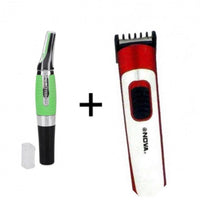 Încărcați imaginea în vizualizatorul Galeriei, Pachet ingrijire masculina, Aparat de tuns NOVA + Trimmer Microtouch MAX
