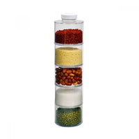 Încărcați imaginea în vizualizatorul Galeriei, Carusel condimente cu 6 recipiente Spice Tower

