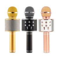 Încărcați imaginea în vizualizatorul Galeriei, Microfon Karaoke Wireless Bluetooth WS-858

