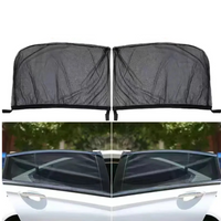 Încărcați imaginea în vizualizatorul Galeriei, Set 4 Parasolare auto, termoizolante, protectie UV, Negru + Suport numar de telefon CADOU
