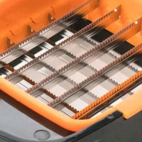 Încărcați imaginea în vizualizatorul Galeriei, Feliator profesional legume crude si fructe, Nicer Dicer Quick Brava
