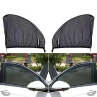 Încărcați imaginea în vizualizatorul Galeriei, Set 4 Parasolare auto, termoizolante, protectie UV, Negru + Suport numar de telefon CADOU
