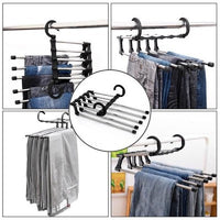 Încărcați imaginea în vizualizatorul Galeriei, 1+1 CADOU Umeras organizator pentru pantaloni
