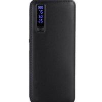 Încărcați imaginea în vizualizatorul Galeriei, Baterie externa 20000 mah, 3 USB, husa piele sintetica
