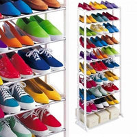 Încărcați imaginea în vizualizatorul Galeriei, Suport de incaltaminte, inalt, pentru 30 de perechi

