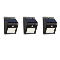 Încărcați imaginea în vizualizatorul Galeriei, Set 3 lampi solare de perete cu 20 led-uri, senzor de miscare
