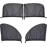 Încărcați imaginea în vizualizatorul Galeriei, Set 4 Parasolare auto, termoizolante, protectie UV, Negru + Suport numar de telefon CADOU
