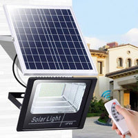 Încărcați imaginea în vizualizatorul Galeriei, Proiector LED exterior 60W alb rece cu panou solar
