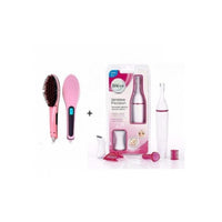Încărcați imaginea în vizualizatorul Galeriei, Perie indreptat parul Straight Brush + Trimmer electric Sweet Precision
