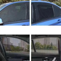 Încărcați imaginea în vizualizatorul Galeriei, Set 4 Parasolare auto, termoizolante, protectie UV, Negru + Suport numar de telefon CADOU

