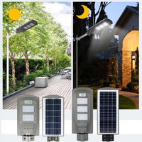 Încărcați imaginea în vizualizatorul Galeriei, Lampa stradala 90W, cu senzor de lumina, telecomanda, suport de prindere
