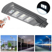 Încărcați imaginea în vizualizatorul Galeriei, Lampa stradala 90W, cu senzor de lumina, telecomanda, suport de prindere

