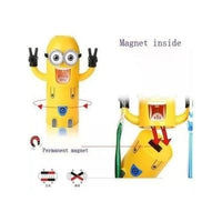 Încărcați imaginea în vizualizatorul Galeriei, Dozator pasta de dinti pentru copii, in forma de Minion
