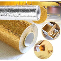Încărcați imaginea în vizualizatorul Galeriei, Set 2 x Folie de aluminiu autoadeziva 60 x 300 cm
