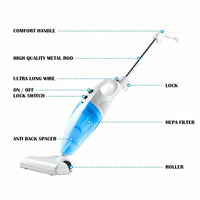 Încărcați imaginea în vizualizatorul Galeriei, Aspirator Vertical 2 in 1, cu filtru HEPA, fara sac
