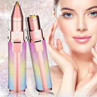 Încărcați imaginea în vizualizatorul Galeriei, Epilator facial si sprancene, portabil, reincarcabil, 2in1
